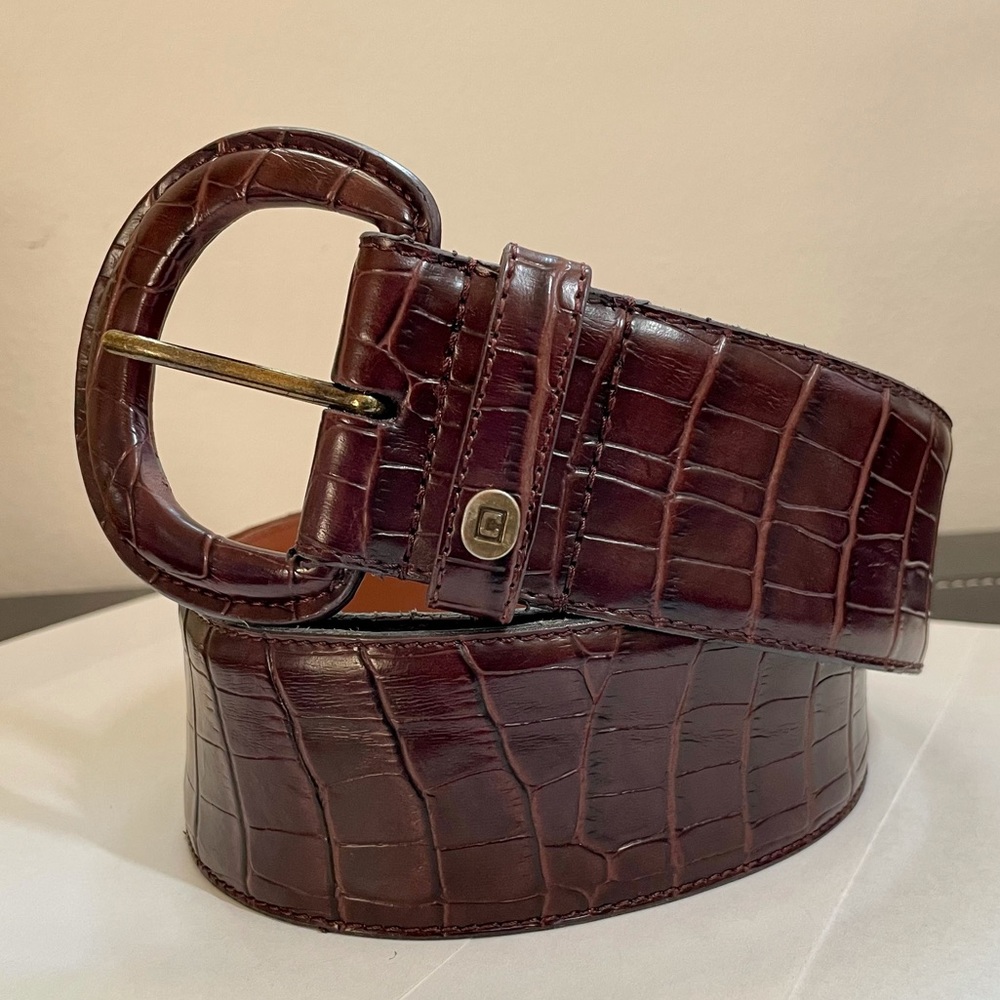 Chaps Genuine Leather Belt